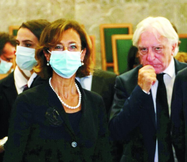 La ministra della Giustizia, Marta Cartabia, a Bari