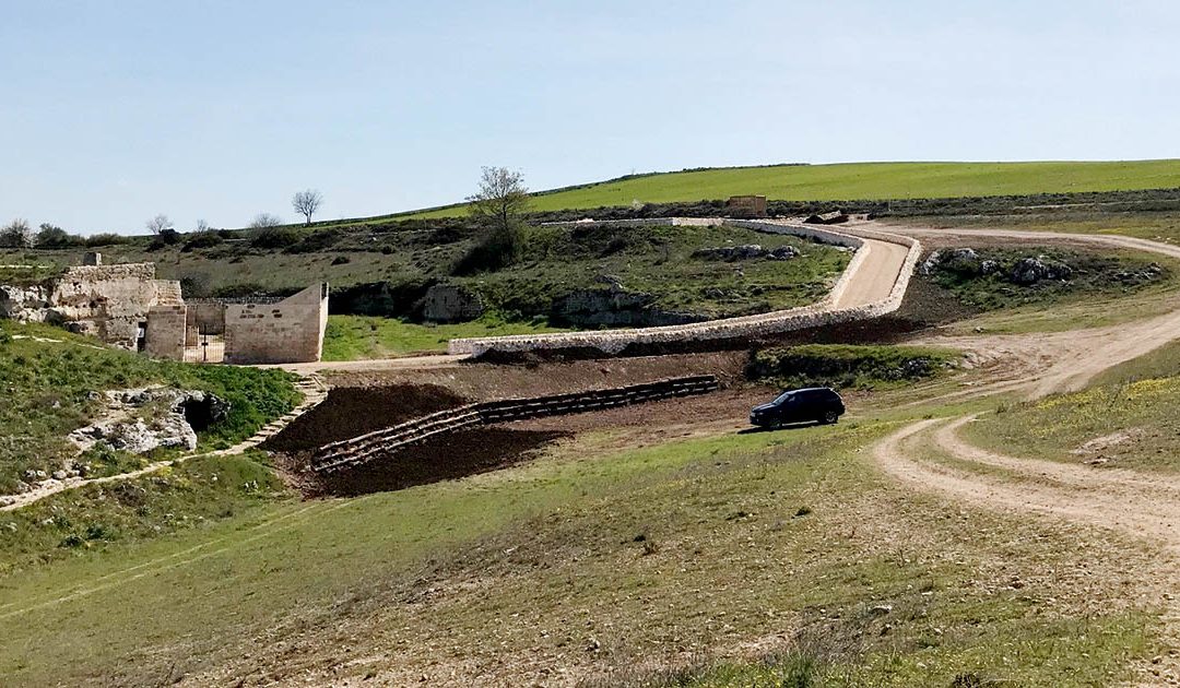 Lavori in via di completamento nel parco della Murgia