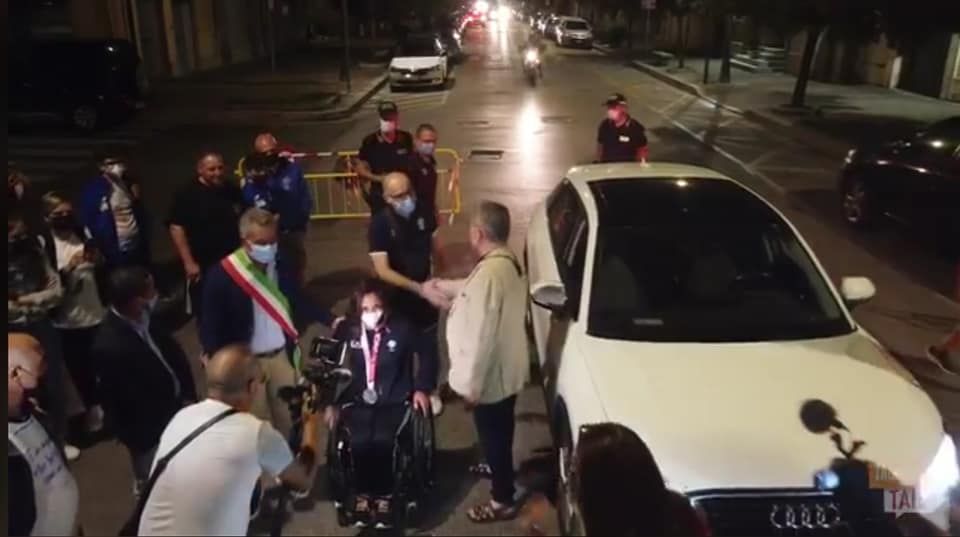 L'arrivo di Enza Petrilli a Taurianova