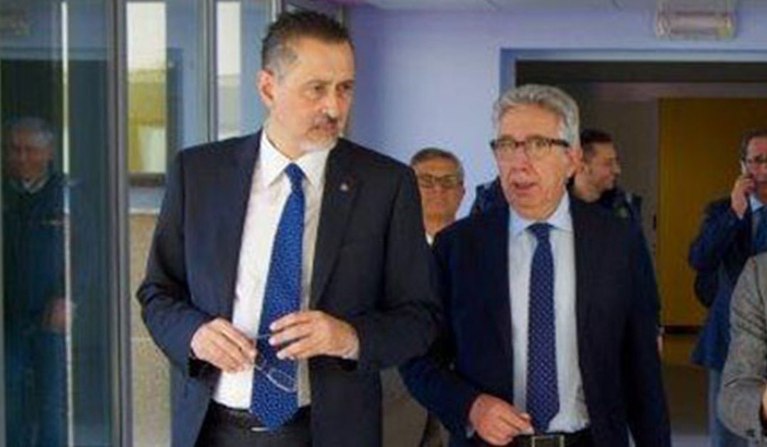 Marcello Pittella con Rocco Maglietta