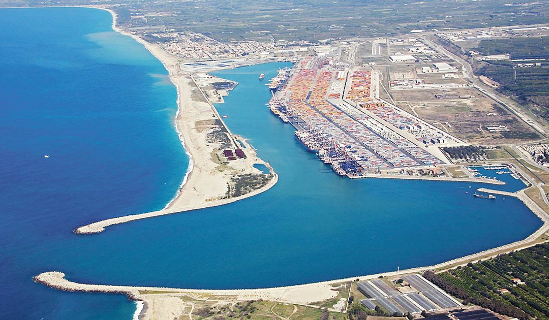 L'area del porto di Gioia Tauro