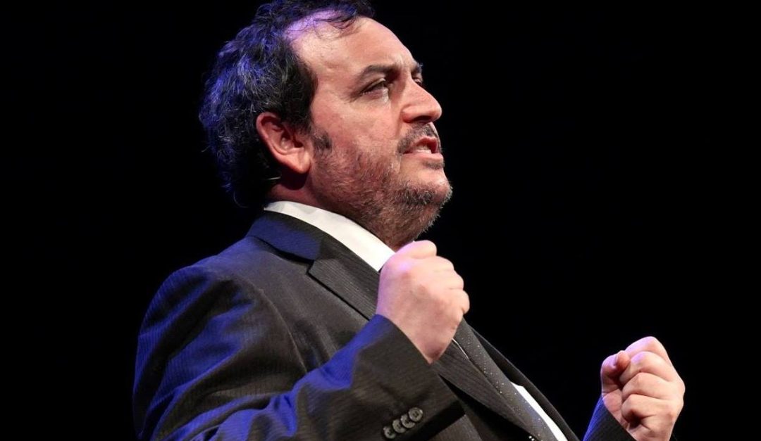 L'attore Roberto D'Alessandro