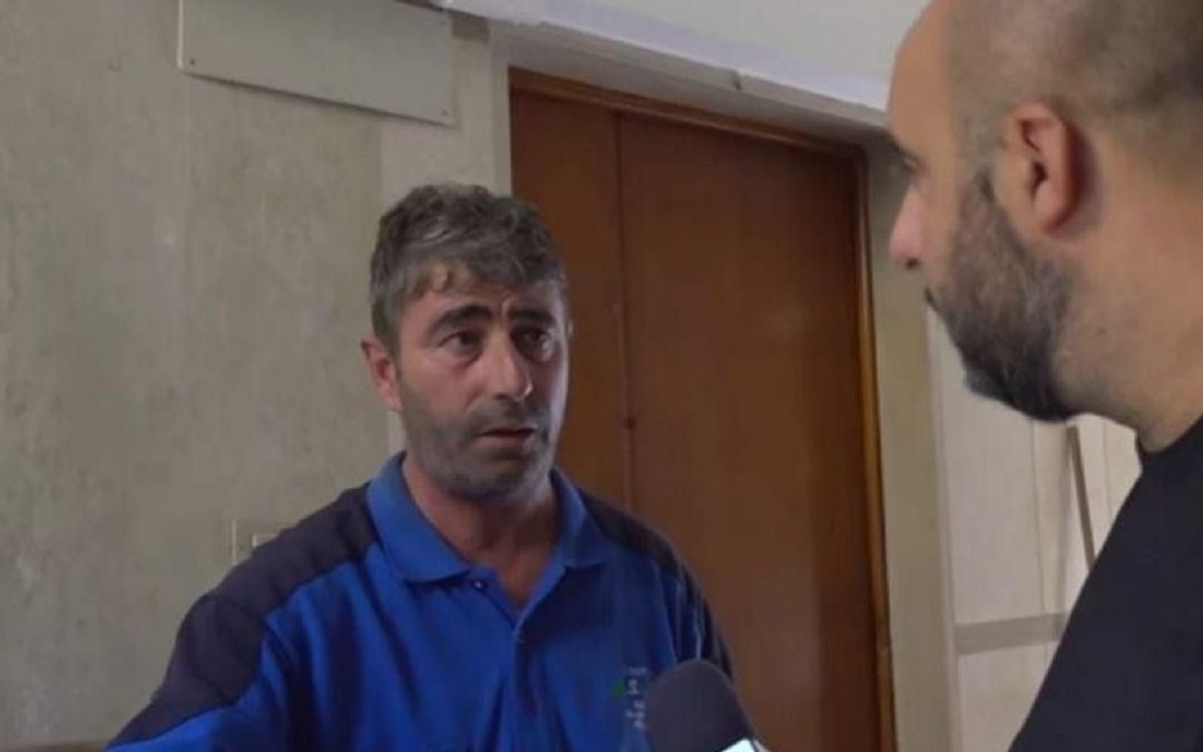 Saverio Mesecorto durante l'intervista a Il Quotidiano Italiano