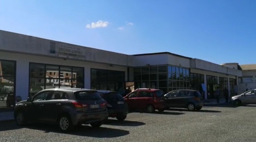 Gli uffici dell'Asp di Palmi