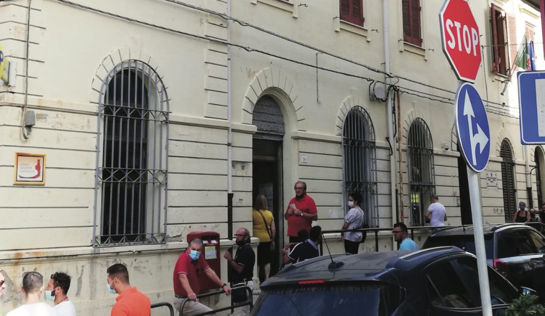 L'ufficio postale di Bagnara