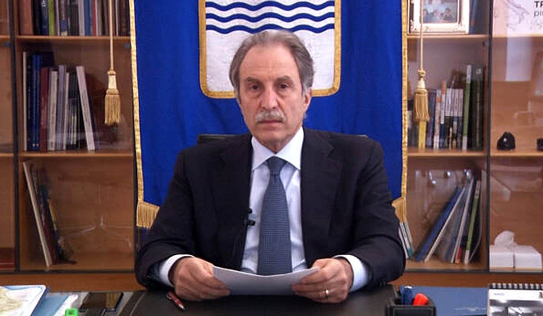 Il governatore Vito Bardi
