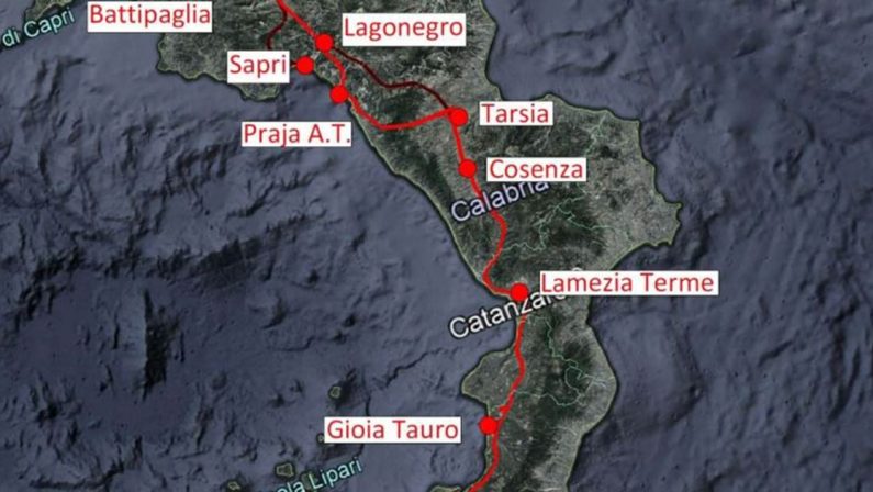 «Tratto Praia-Tarsia non realizzabile»: Cosenza perde l'alta velocità ferroviaria?