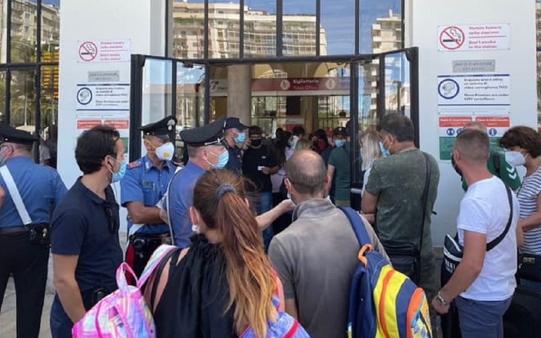 I controlli delle forze dell'ordine ai varchi