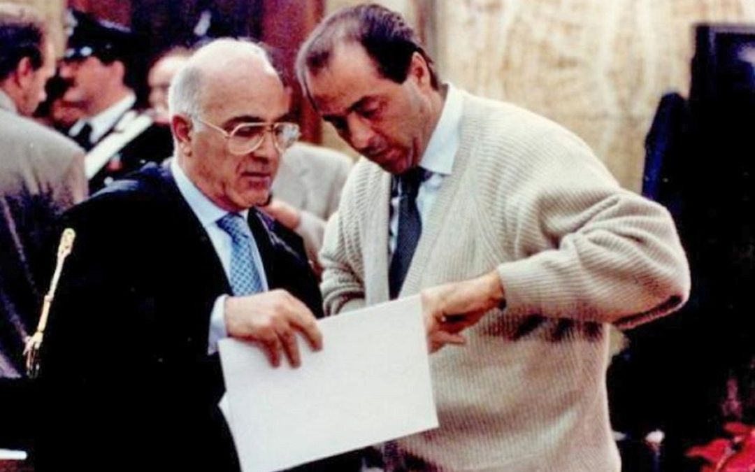 Enzo Lo Giudice e Antonio Di Pietro