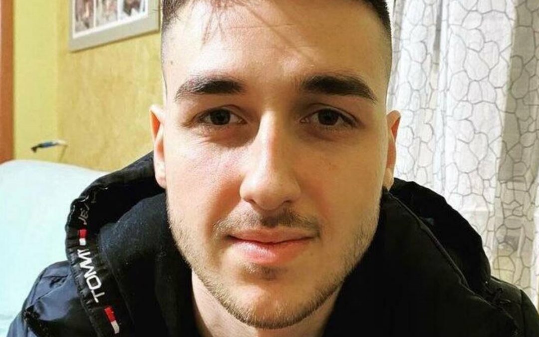 Il 21enne Fausto D'Agostino deceduto in Liguria