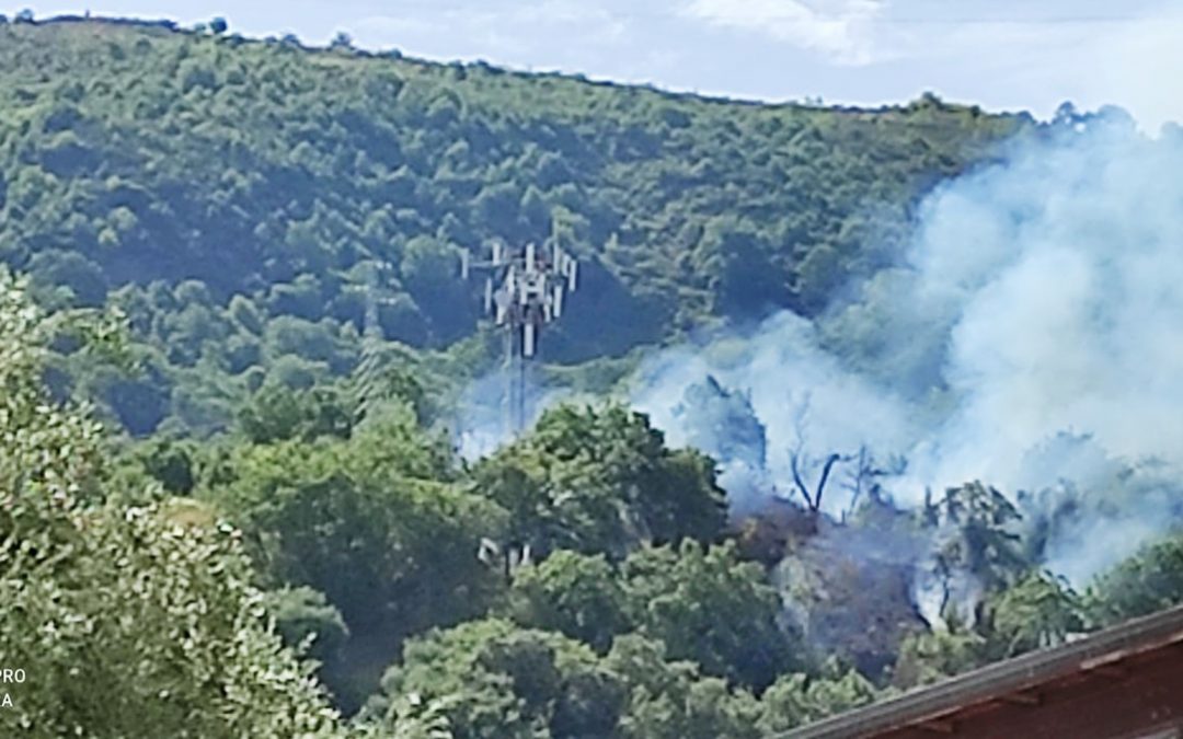 L'incendio di Vibo Marina
