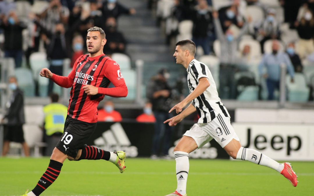 Theo Hernandez e Alvaro Morata