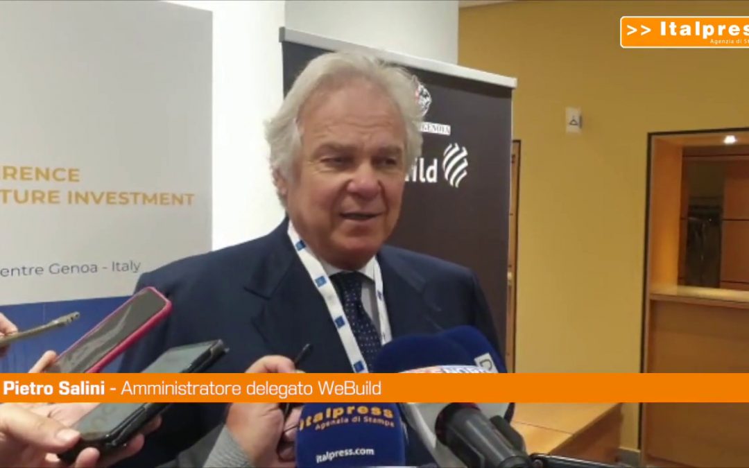 Infrastrutture: Salini, ripartire da modello Genova