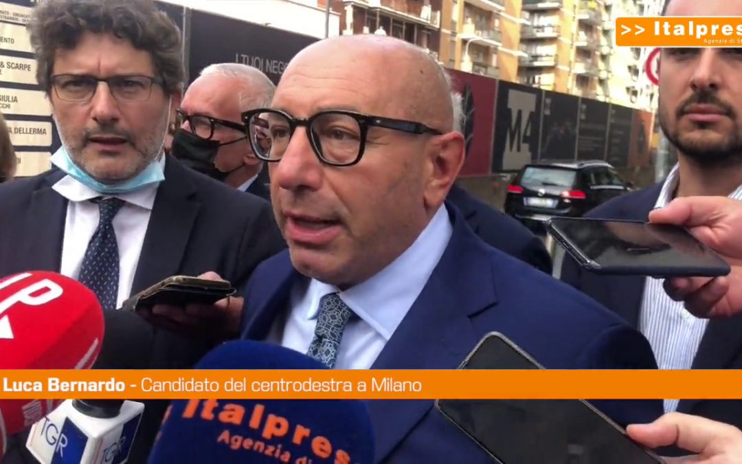Amministrative Milano, Bernardo “Non ho dubbi su arrivo finanziamenti”