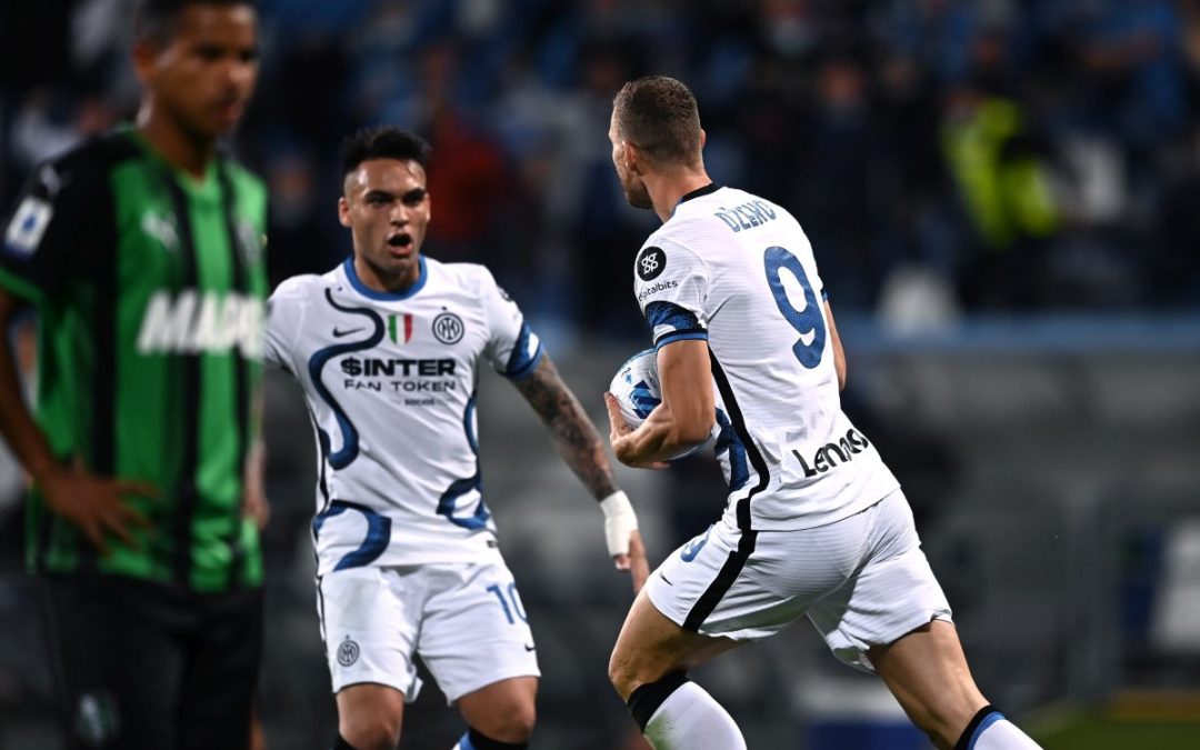 L’Inter vince in rimonta, 2-1 in casa Sassuolo