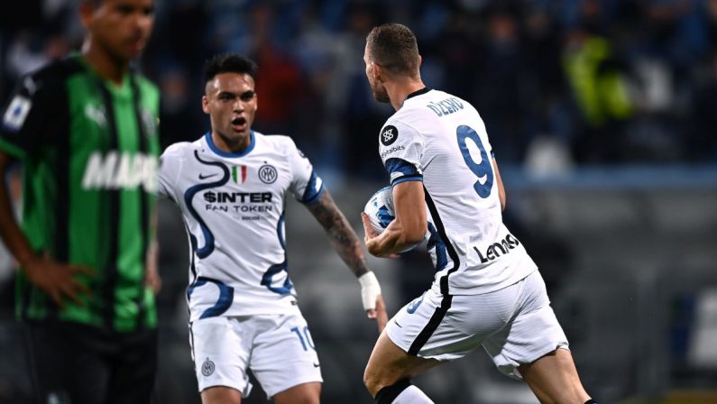 L’Inter vince in rimonta, 2-1 in casa Sassuolo