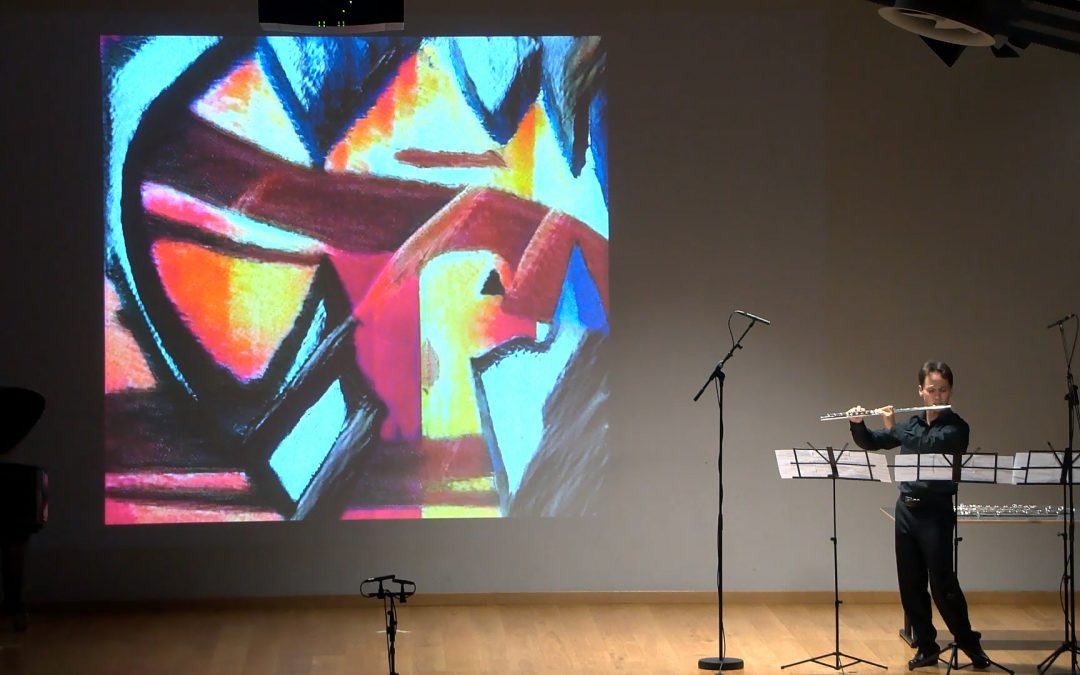 EstOvest Festival, l’intelligenza artificiale dipinge ispirata da musica