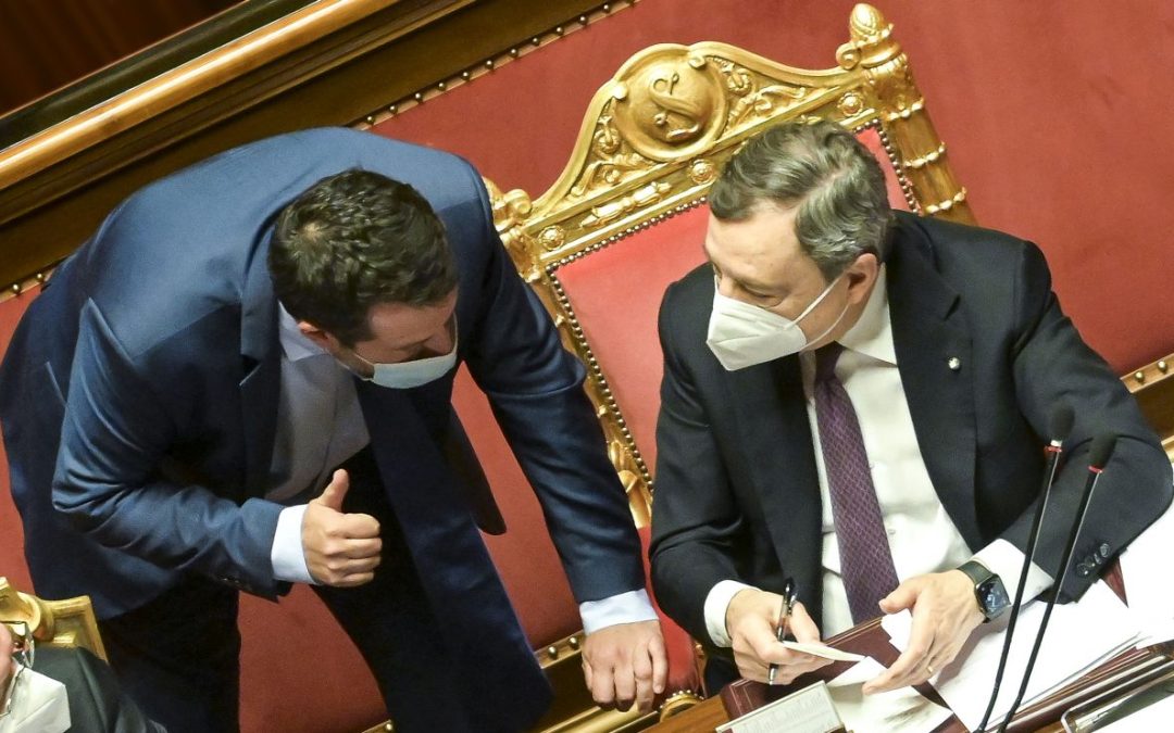 Draghi incontra Salvini “Confermato l’impegno a non aumentare le tasse”