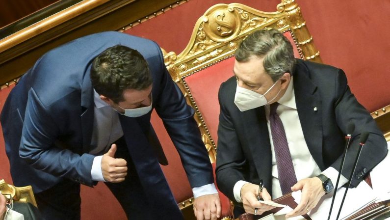 Draghi incontra Salvini “Confermato l’impegno a non aumentare le tasse”