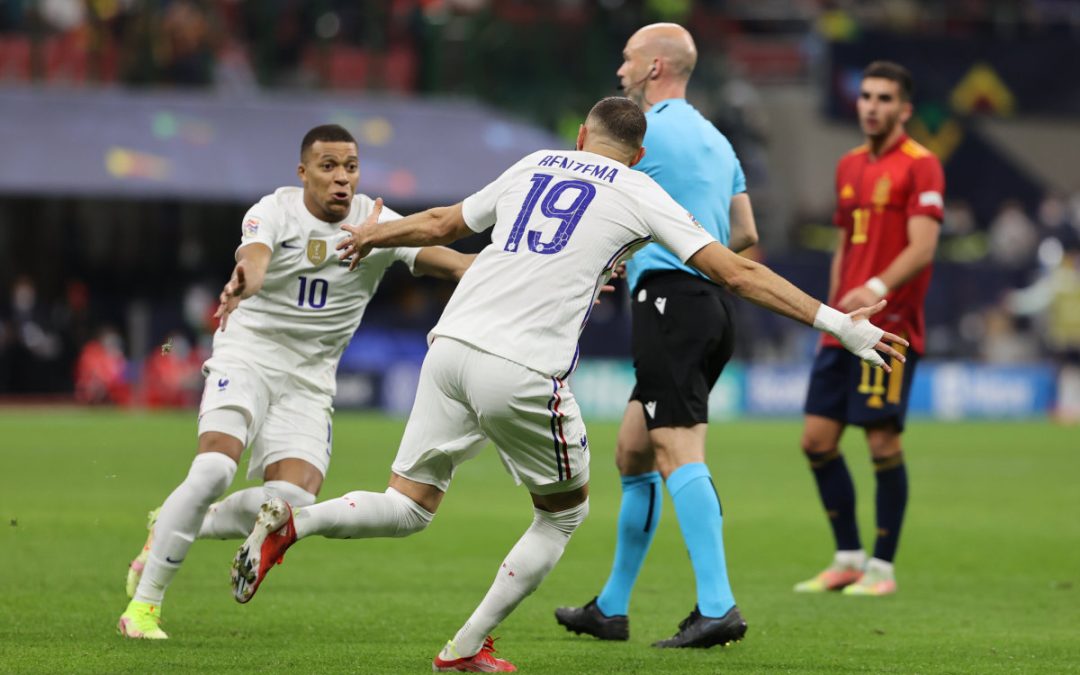 Benzema e Mbappè rimontano la Spagna, Francia campione