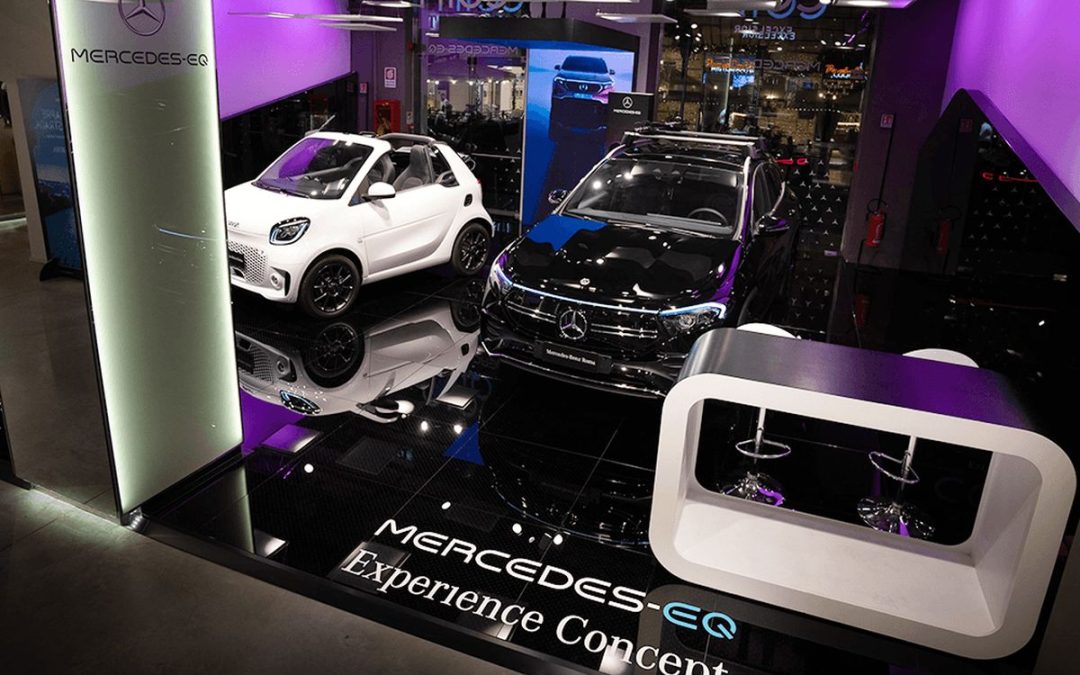 A Roma il primo Mercedes-EQ Experience Concept