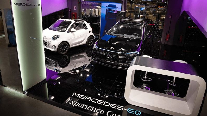 A Roma il primo Mercedes-EQ Experience Concept