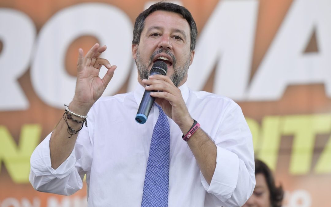 Salvini “Ho chiesto un incontro a Draghi, così non si va lontano”