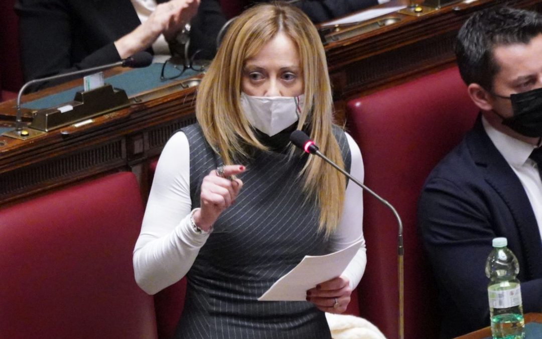Meloni “Forza Nuova poteva scioglierla la sinistra”