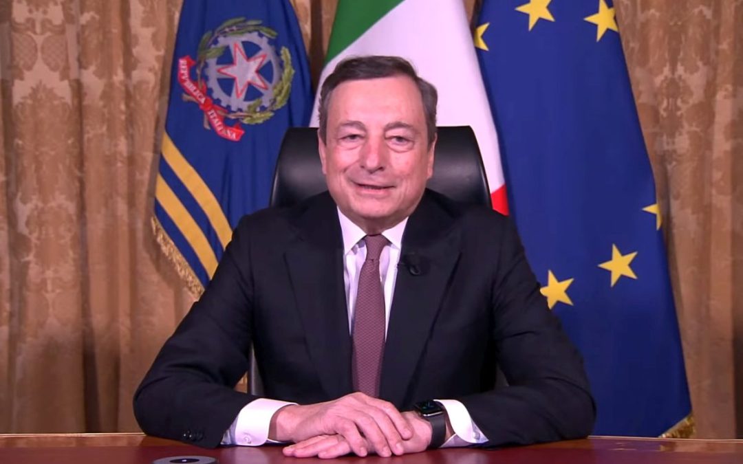 Draghi “Si sta in Europa non per bisogno ma per realismo e idealismo”