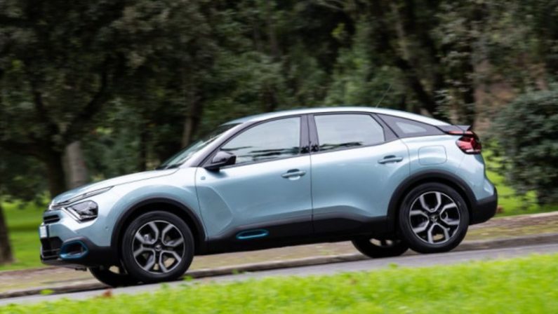 Con nuova Citroen e-C4 elettrica comfort ai massimi livelli