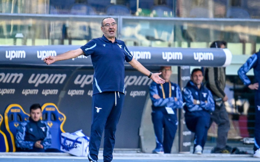 Sarri “Alti e bassi Lazio da un anno e mezzo”