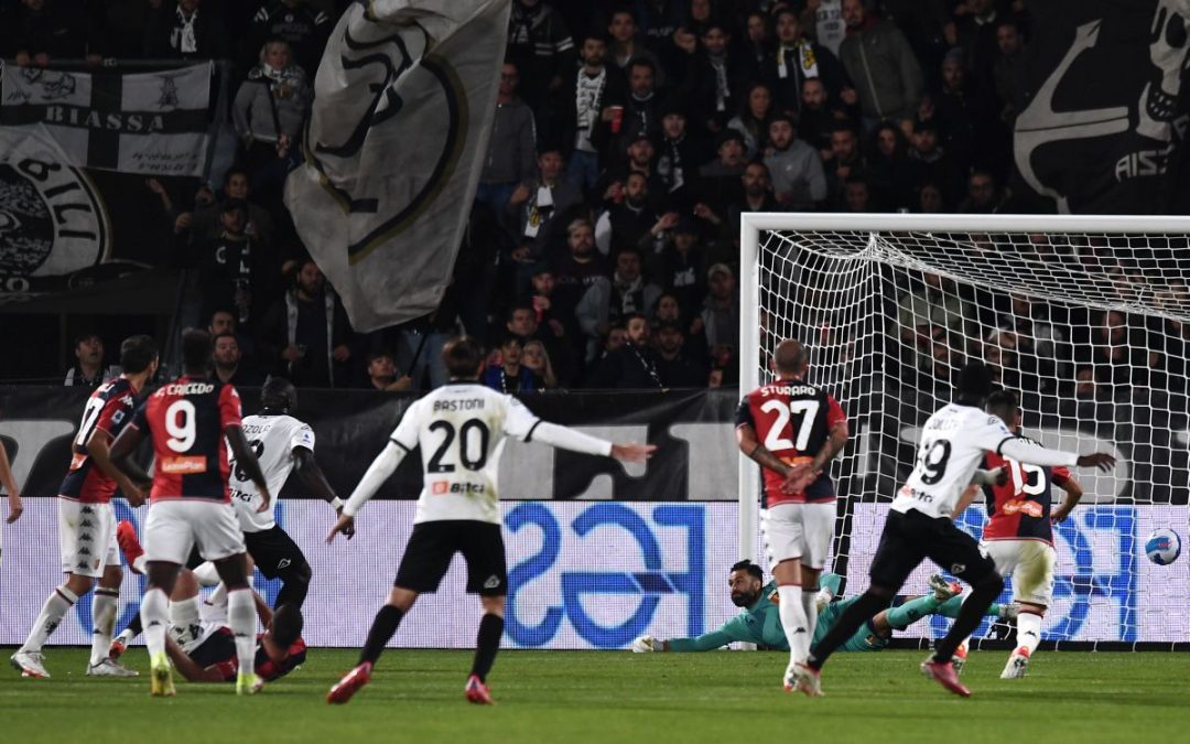 Finisce 1-1 il derby ligure tra Spezia e Genoa