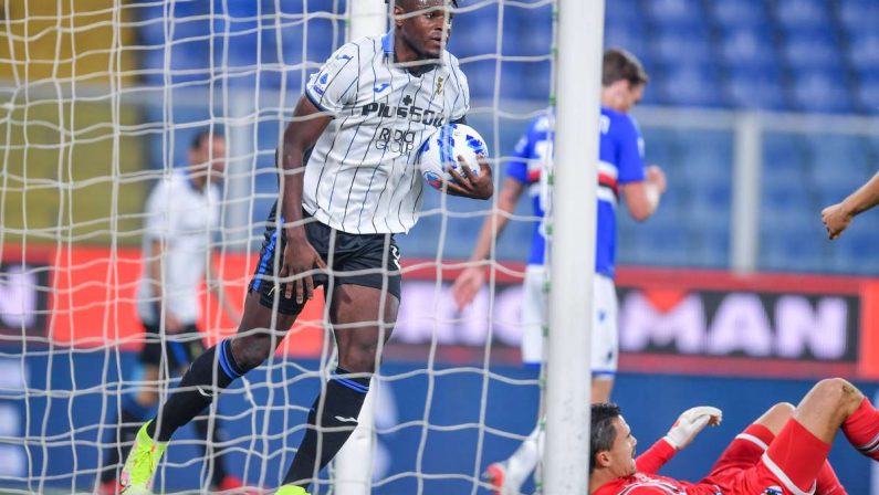 Atalanta corsara a Genova, Sampdoria battuta 3-1