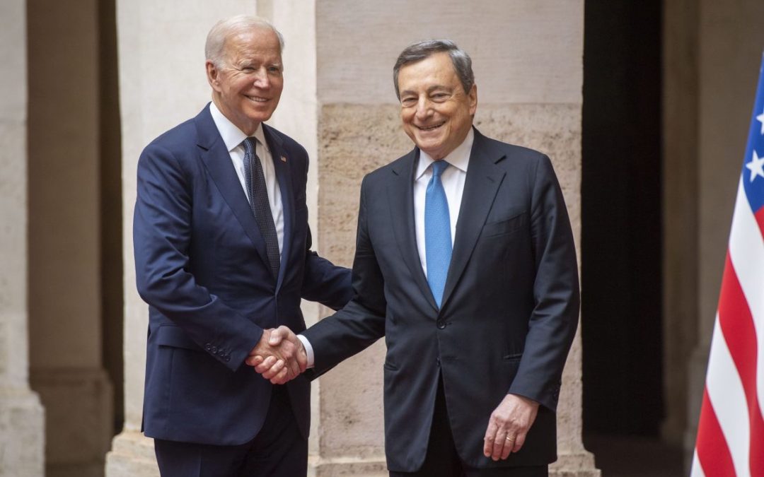 Biden a Draghi “Lavoro straordinario per una nuova economia”