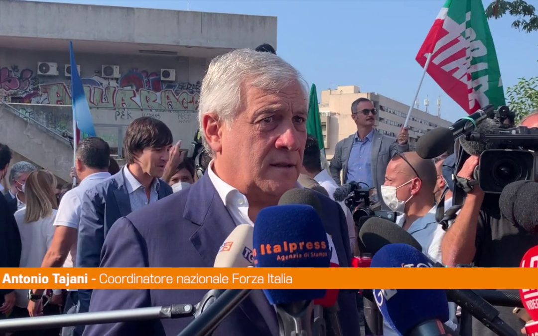 Tajani: “Senza Forza Italia non si vince”