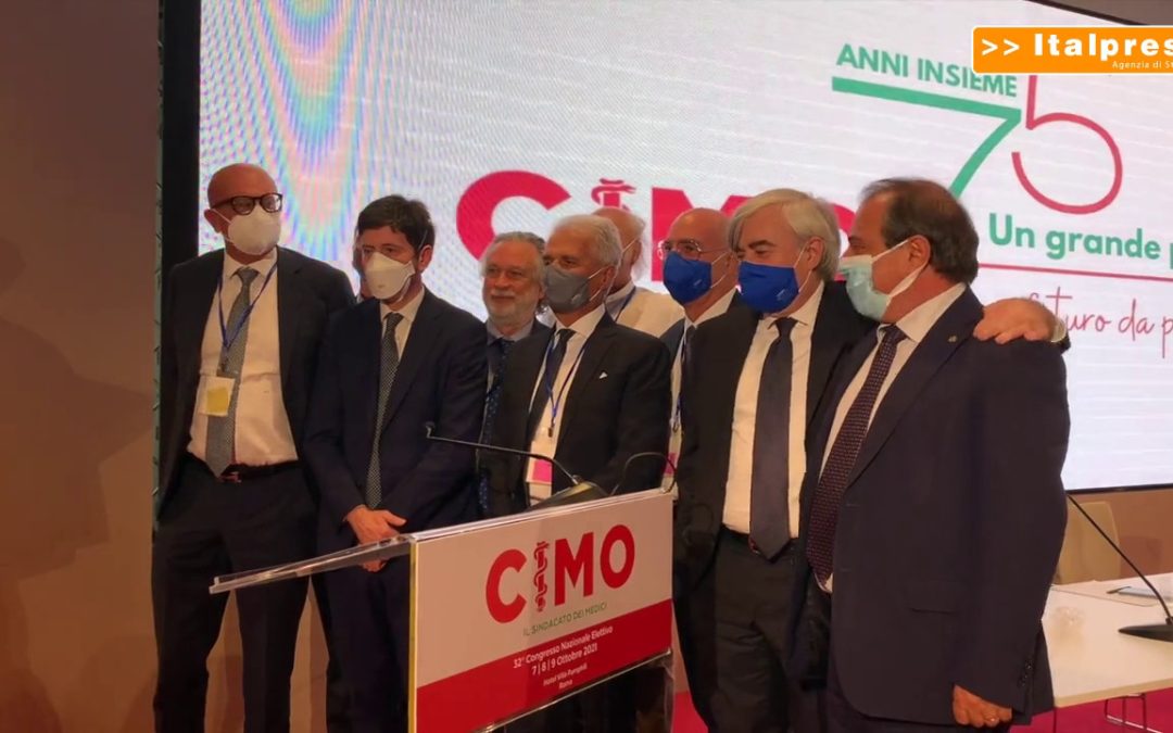 Quici rieletto presidente nazionale del sindacato dei medici Cimo