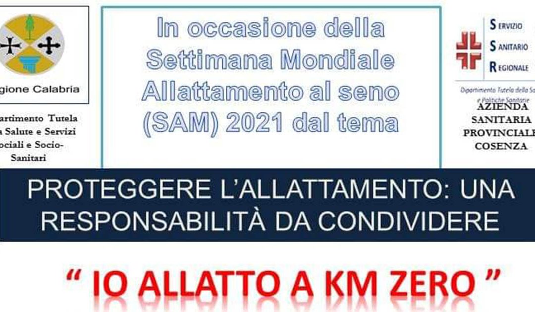 Trebisacce, il Consultorio a sostegno dell’allattamento al seno