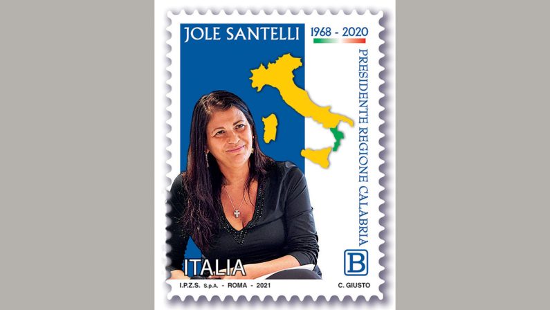 Un francobollo e un annullo per ricordare Jole Santelli