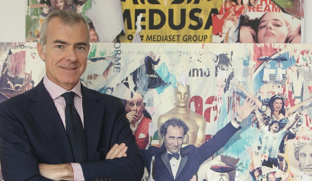 L’amministratore delegato e vicepresidente di Medusa Film, Giampaolo Letta