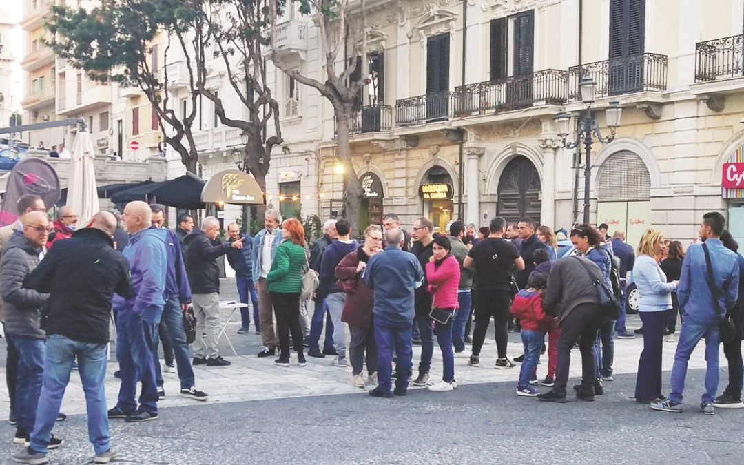 La manifestazione a Reggio Calabria
