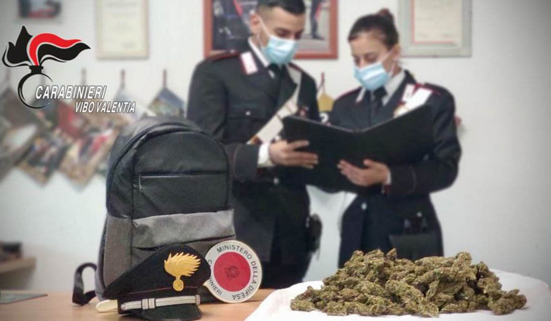 La droga scoperta e sequestrata