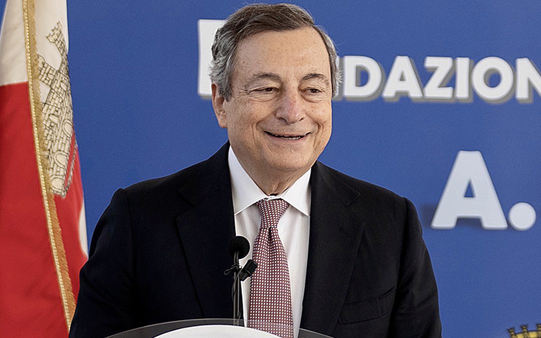 Il presidente del Consiglio Mario Draghi