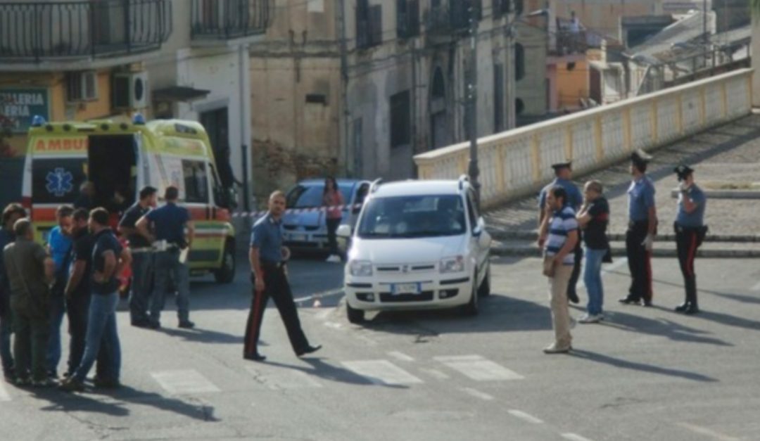 Il luogo dove venne ucciso Arcangelo Pelaia, il 29 giugno 2013
