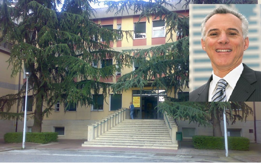 L'ospedale di San Giovanni in Fiore e nel riquadro Albert Andy