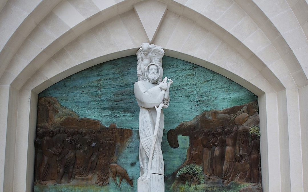 L'ingresso del santuario di San Francesco a Paola