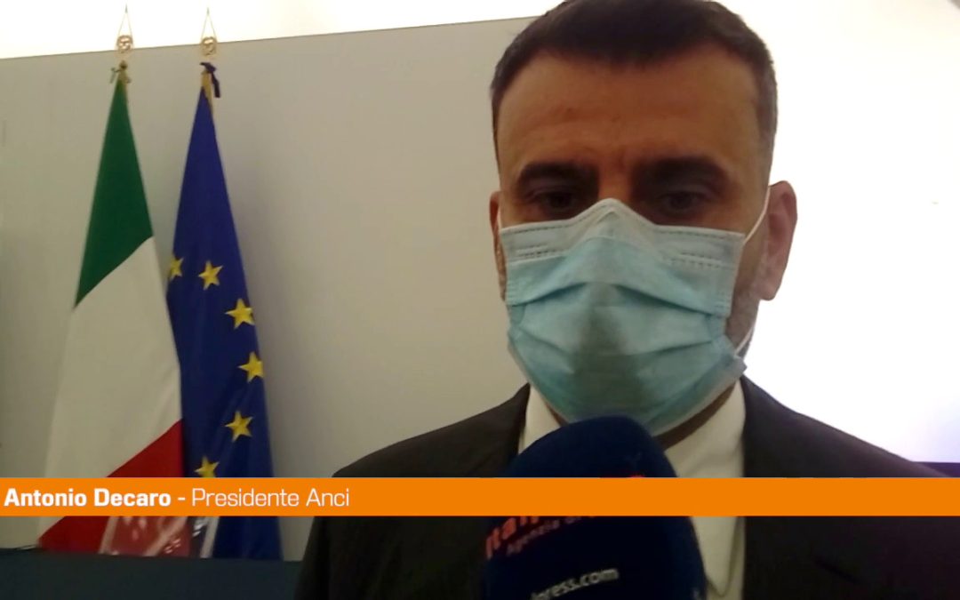 Decaro: “Piccoli Comuni l’ossatura del Paese”
