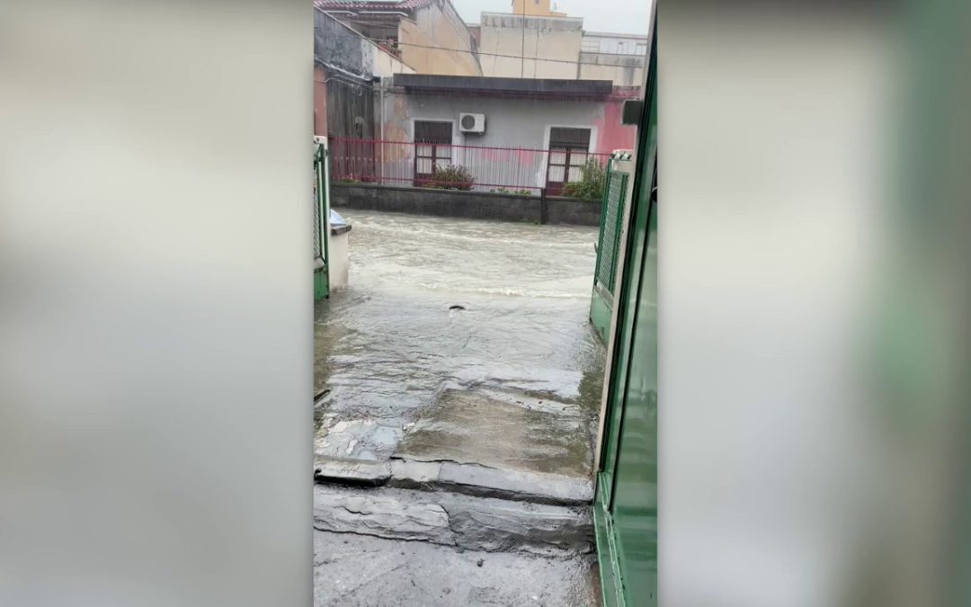 Maltempo, Catania invasa dall’acqua