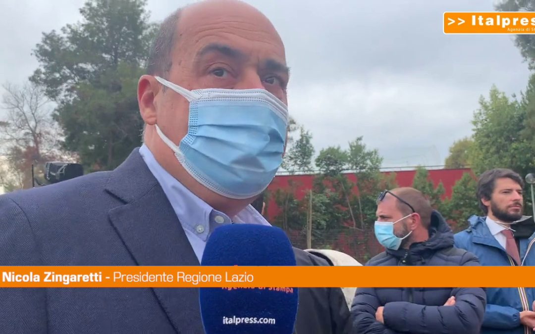 Vaccino, Zingaretti: “Lavoriamo tutti per un Natale più sereno”