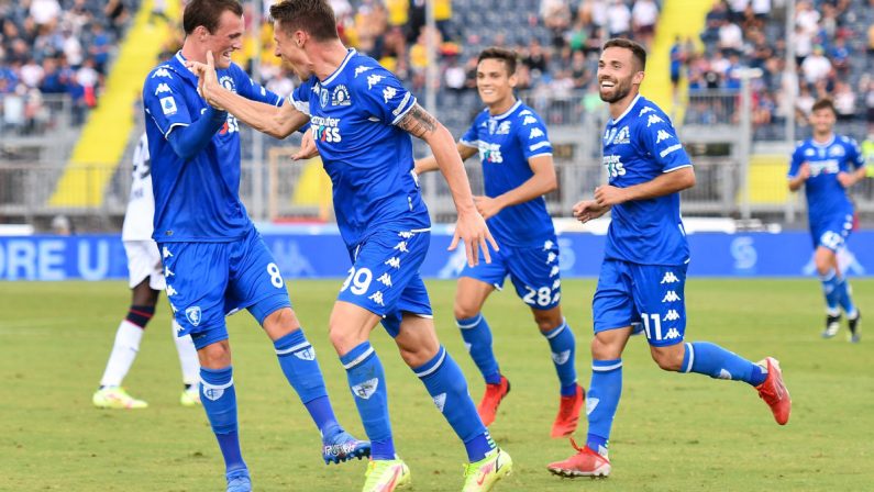 L’Empoli passa all’Arechi, 4-2 alla Salernitana