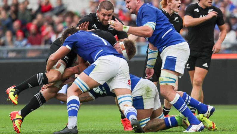 Italrugby sconfitta 47-9 dagli All Blacks